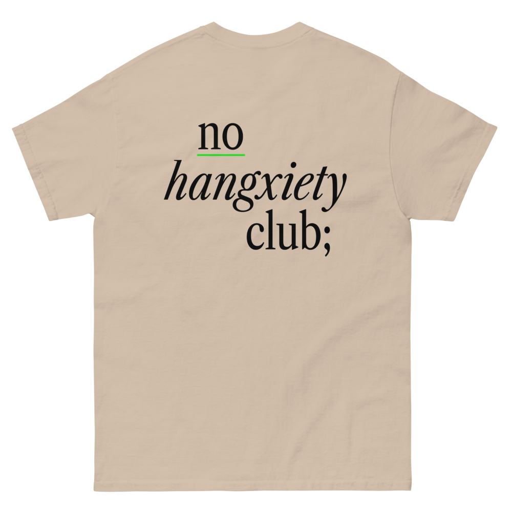 No Hangxiety Crew T